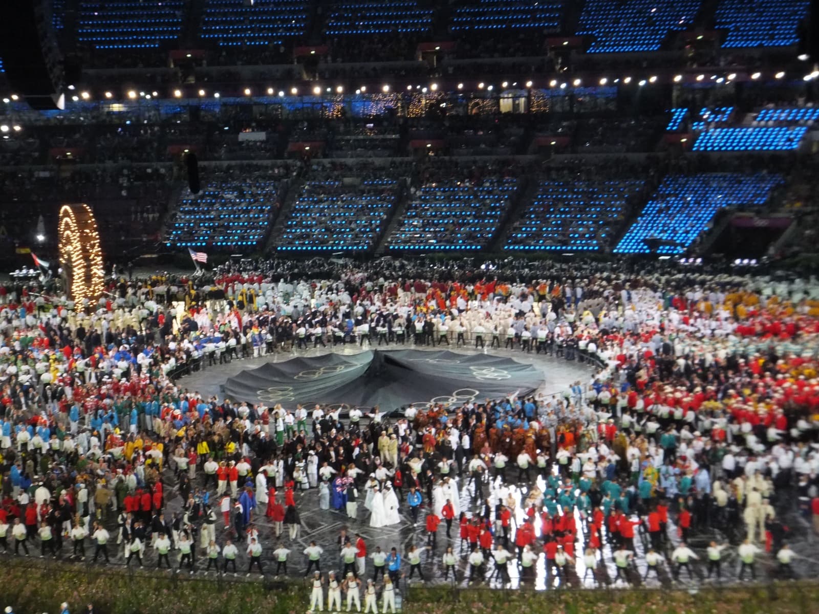 Parade of Nations during the London 2012 Olympic Games Opening Ceremony