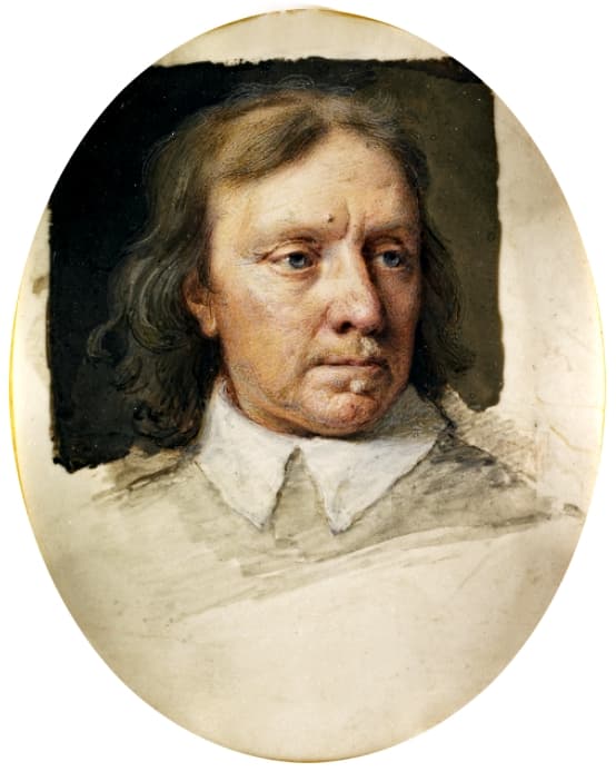 Oliver Cromwell — portrait by Samuel Cooper, c.1653